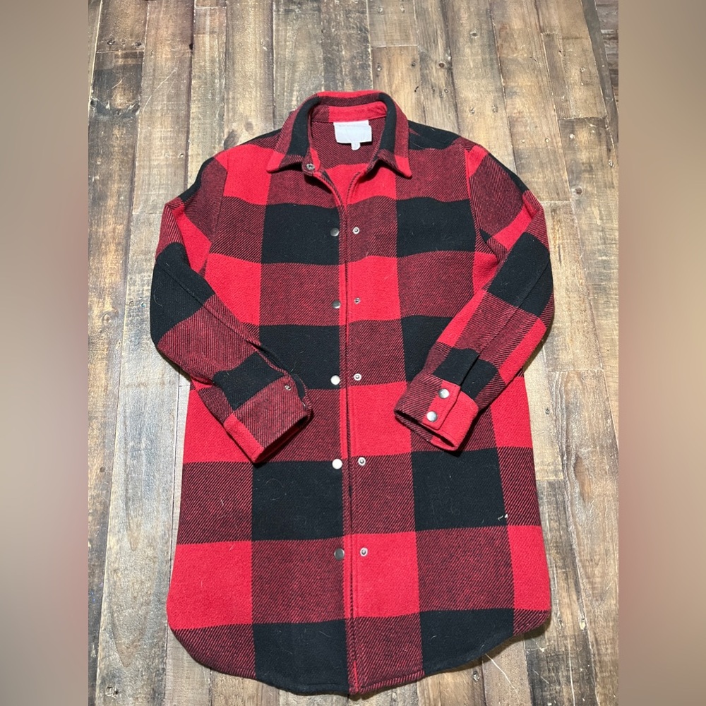 Bb Dakota. Plaid shacket.